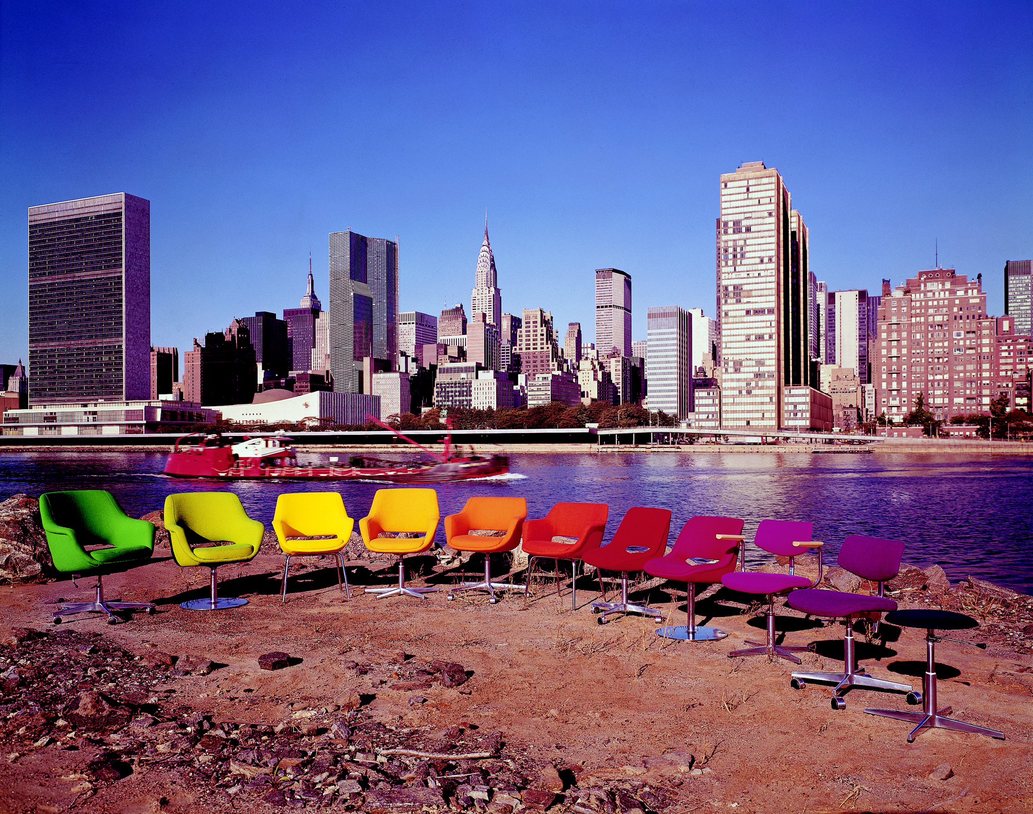 Kilta-tuolit New Yorkissa