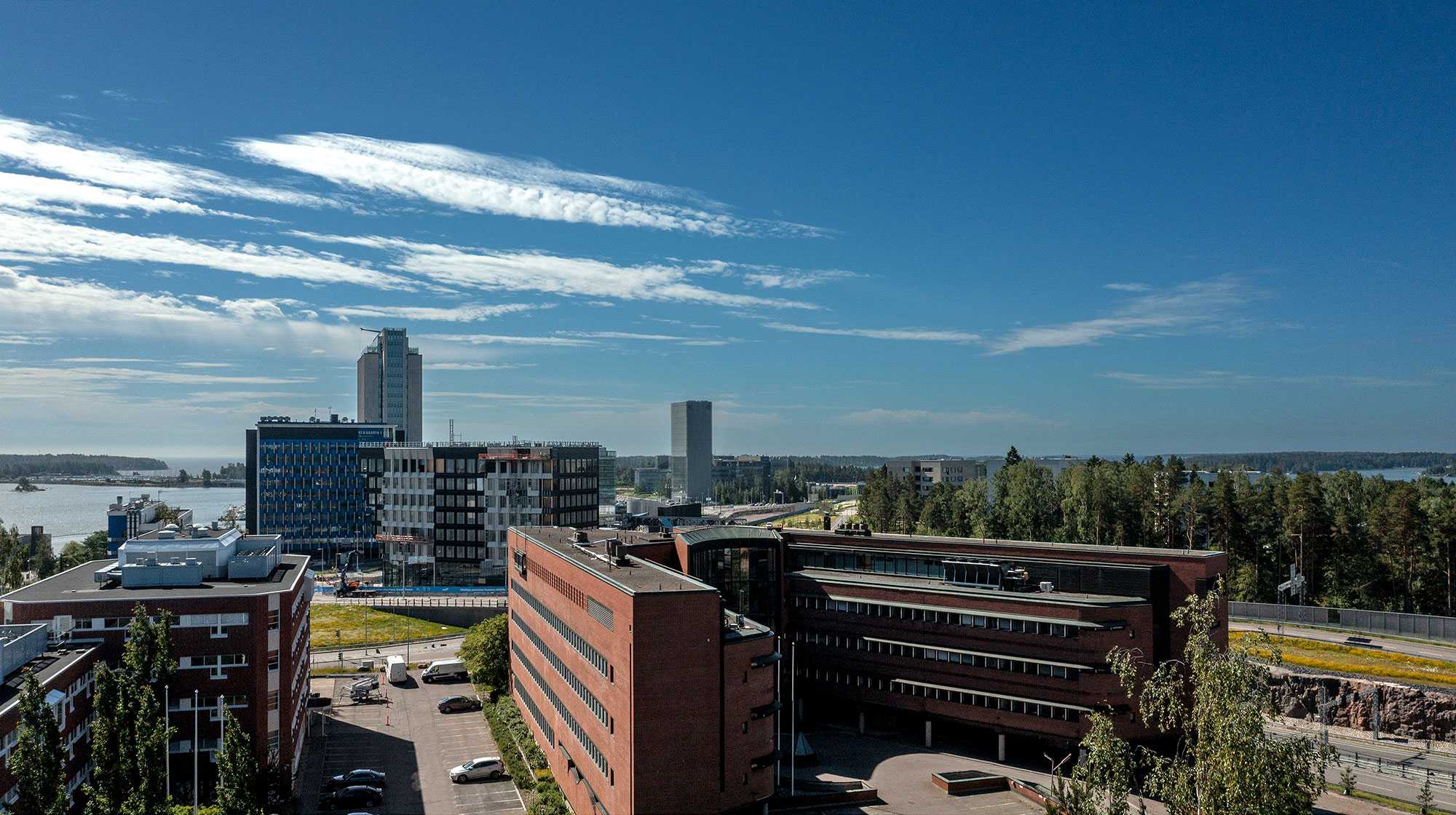 Ilmakuva Miestentieltä