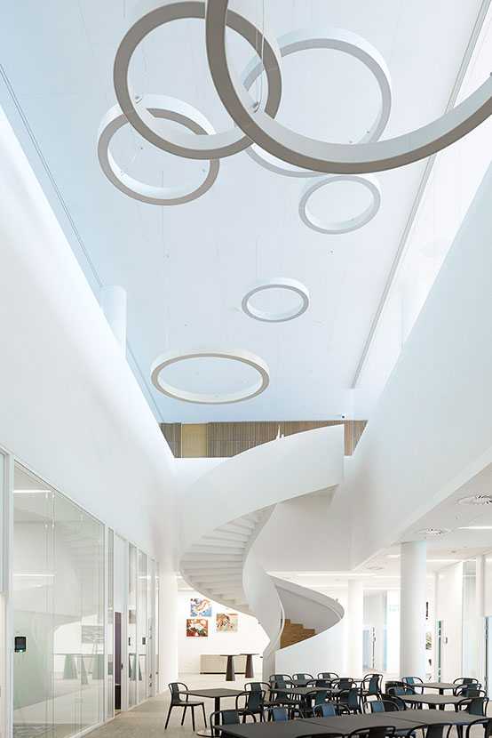 Staircase at Financial Institute in Denmark